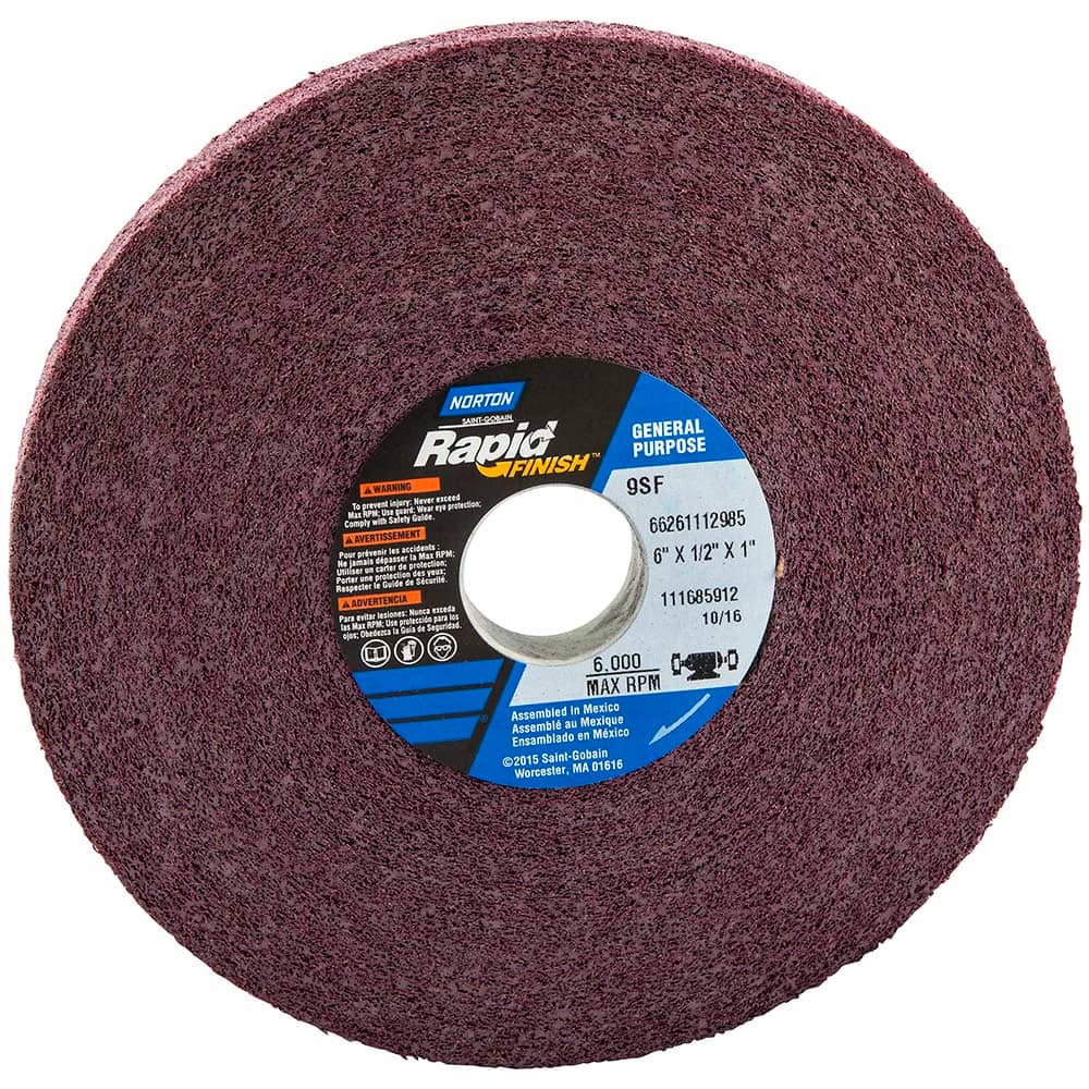 Norton - Deburring Wheels Wheel Type: Convolute Wheel Diameter (Inch): 6 - Exact Tool & Supply