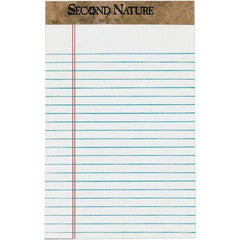 TOPS - 50 Sheet, 5 x 8", Jr. Legal (Style) Legal Pad - White - Exact Tool & Supply