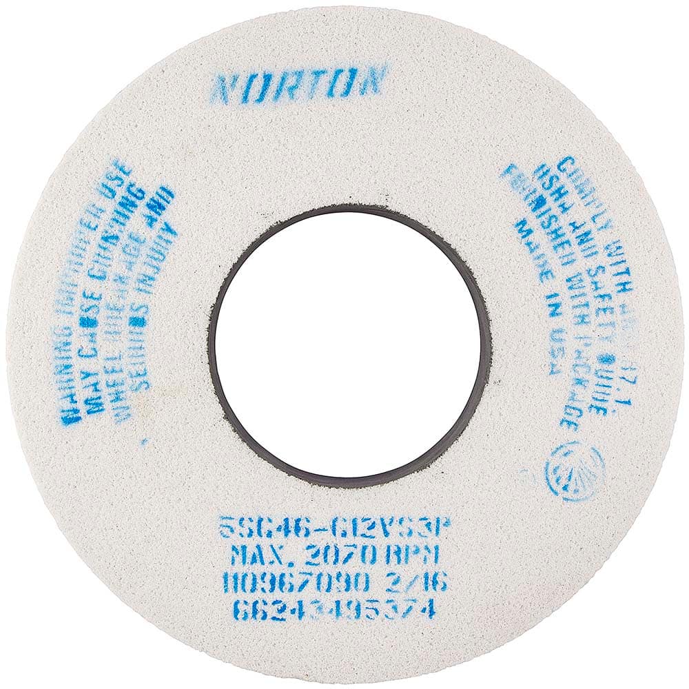 Norton - Tool & Cutter Grinding Wheels Wheel Type: Type 5 Wheel Diameter (Inch): 12 - Exact Tool & Supply