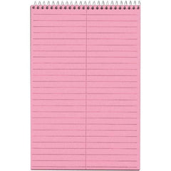 TOPS - 80 Sheet, 6 x 9", Gregg Steno Book - Pink - Exact Tool & Supply