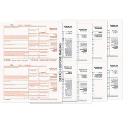 TOPS - 24 Sheet, 8-1/2 x 11", Form - White - Exact Tool & Supply