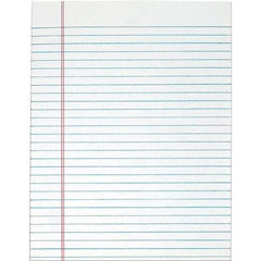 TOPS - 50 Sheet, 8-1/2 x 11", Legal/Wide (Style) Legal Pad - White - Exact Tool & Supply