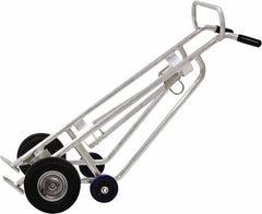 Valley Craft - 1,000 Lb Load Capacity, 30 & 55 Gal Drum Hand Truck - For 30 Gal & 55 Gal Drums - Exact Tool & Supply