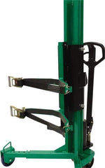 Valley Craft - 800 Lb Load Capacity, 30 Gal Drum Lifter - For 30 Gal Drums - Exact Tool & Supply