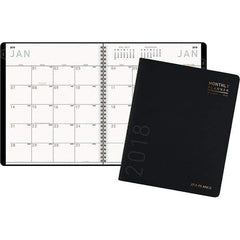 AT-A-GLANCE - 48 Sheet, 8-7/8 x 11", Monthly Planner - Black - Exact Tool & Supply