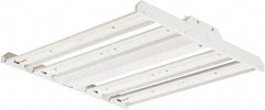 Philips - 0 Lamps, 125 Watts, LED, High Bay Fixture - 2' Long x 2.78" High x 24" Wide, 120-277 Volt, Steel Housing, General Distribution - Exact Tool & Supply