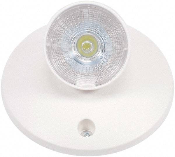 Philips - 1 Head, 3.6V, Thermoplastic, LED Emergency Light - 2 Watts, 4" Long x 4" High x 7" Wide, Battery Not Included - Exact Tool & Supply