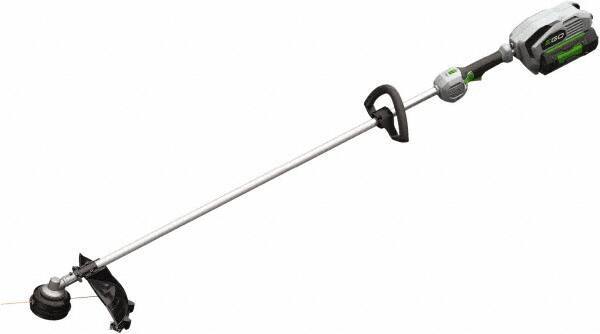 EGO Power Equipment - Battery String Trimmer - 15" Cutting Width, 56 Volts - Exact Tool & Supply