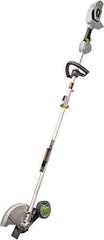 EGO Power Equipment - Battery Edger - 3" Cutting Width, 56 Volts - Exact Tool & Supply