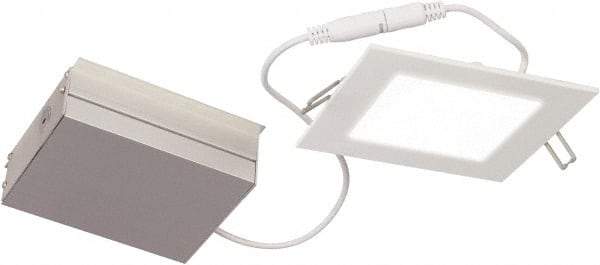 Philips - 4" Wide LED Downlight - 13 Watt, IC Rated, Aluminum, New Construction Housing - Exact Tool & Supply