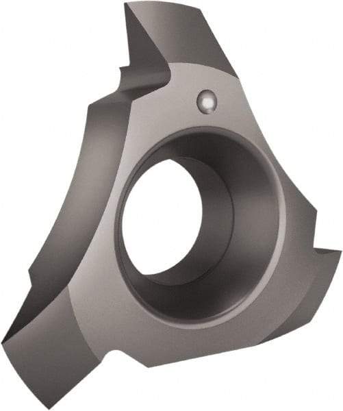 Vargus - 1 to 1.5mm Pitch, 24-16 TPI, Internal Thread, Partial Profile 60° Standard, 7VI VTX Grade Thread Mill Insert - Carbide, TiAlN Coating - Exact Tool & Supply