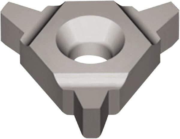 Vargus - 3mm Pitch, Internal Thread, TR Standard, 2UI VBX Grade Thread Mill Insert - Carbide, TiCN Coating - Exact Tool & Supply
