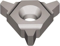 Vargus - 3mm Pitch, Internal Thread, TR Standard, 2UI VBX Grade Thread Mill Insert - Carbide, TiCN Coating - Exact Tool & Supply