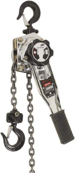 Ingersoll-Rand - 3,300 Lb Lifting Capacity, 15' Lift Height, Lever Hoist - Made from Chain, 53 Lb Avg Pull to Lift Rated Load, 1 Chain - Exact Tool & Supply