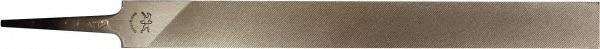 PFERD - 12" Long, Bastard Cut, Lathe American-Pattern File - Single Cut, 0.28" Overall Thickness, Tang - Exact Tool & Supply