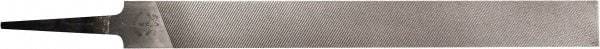 PFERD - 8" Long, Bastard Cut, Hand American-Pattern File - Double Cut, 0.22" Overall Thickness, Tang - Exact Tool & Supply