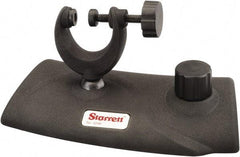 Starrett - Micrometer Stand - Use with 3206 Series Outside Micrometer Stands - Exact Tool & Supply