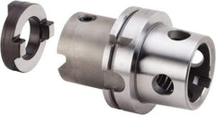 Kennametal - Series HTS, Head Connection 40, 100mm Shank Diam, Drill Body - 69.95mm Drill Body Length to Flange, KM Toolholder, 70mm Nose Diam, 148.85mm OAL, 85mm Drill Body Length, Modular Connection, Through Coolant - Exact Tool & Supply