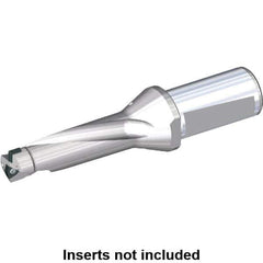 Kennametal - 120mm Max Drill Depth, 3xD, 41mm Diam, Indexable Insert Drill - 2 Inserts, 32mm Shank Diam, Whistle Notch Shank - Exact Tool & Supply