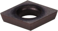 Kennametal - CDHB1.20.60.5 Grade KCU25 Carbide Turning Insert - AlTiN Finish, 80° Diamond, 5/32" Inscr Circle, 0.04 Thick, 0.007" Corner Radius - Exact Tool & Supply