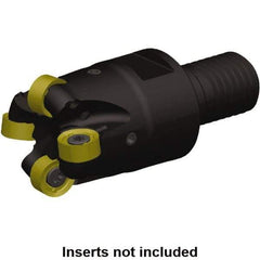 Kennametal - 40mm Cutting Diam, 1.5748" Max Depth of Cut, Modular Connection Indexable Copy End Mill - 5 Inserts, RN.J 10T3M0.N.. Insert, KDR Toolholder, Through Coolant - Exact Tool & Supply