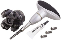 Kennametal - 63mm Cut Diam, 10mm Max Depth, 22mm Arbor Hole, 4 Inserts, RCGX 2006... Insert Style, Indexable Copy Face Mill - KSRM Cutter Style, 21,900 Max RPM, 50mm High, Through Coolant, Series Beyond Blast KSRM - Exact Tool & Supply