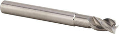 Kennametal - 10mm, 3 Flute, Single End, Solid Carbide, 0.5mm Corner Radius End Mill - 89mm OAL, 38° Helix, Right Hand Flute, 15mm LOC, Right Hand Cut, 30mm Extended Reach - Exact Tool & Supply