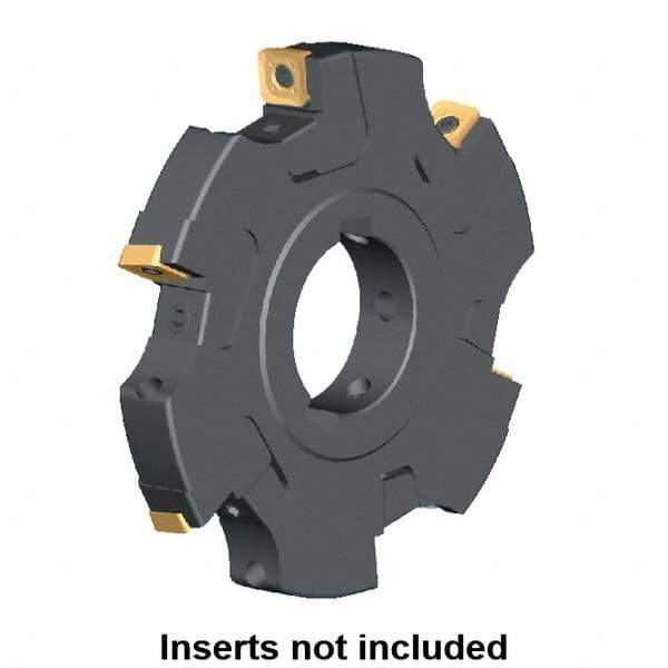 Kennametal - Arbor Hole Connection, 0.4606" Cutting Width, 4.508" Depth of Cut, 315mm Cutter Diam, 2.3622" Hole Diam, 18 Tooth Indexable Slotting Cutter - KSSM Toolholder, SD.T 1204.. Insert, Left Hand Cutting Direction - Exact Tool & Supply
