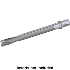 Kennametal - Series KSEM Plus, Head Connection FDS28, 8xD, 32mm Shank Diam, Drill Body - WD Toolholder, 26.5mm Nose Diam, 341mm OAL, 283mm Drill Body Length, 226mm Flute Length, Whistle Notch Shank, Through Coolant - Exact Tool & Supply