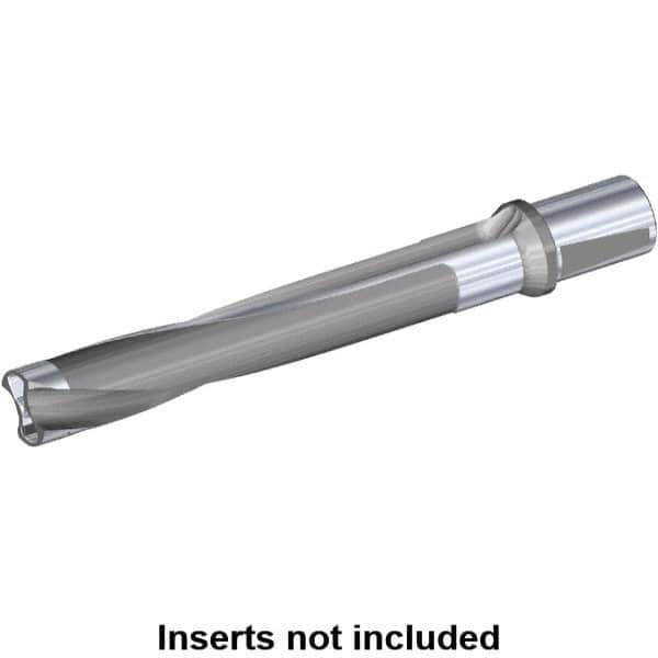 Kennametal - Series KSEM Plus, Head Connection FDS50, 3xD, 50mm Shank Diam, Drill Body - 228mm Drill Body Length to Flange, WD Toolholder, 296mm OAL, 228mm Drill Body Length, 135mm Flute Length, Whistle Notch Shank, Through Coolant - Exact Tool & Supply