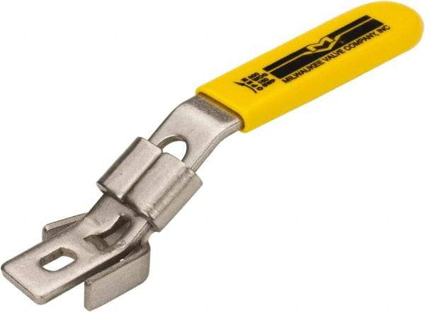 Milwaukee Valve - Ball Valve Lever Handle - For BA-100/150 Series Ball Valves - Exact Tool & Supply