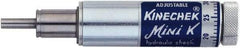 Deschner - 1/2" Stroke Length, 2.5 Lb Min Operating Force, Slow Linear Motion Speed Controller - 4.22" OAL, 400 Max psi, 135°F Max - Exact Tool & Supply