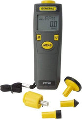 General - Tachometers Type: Rotary Adapter Minimum Measurement (RPM): 6.00 - Exact Tool & Supply