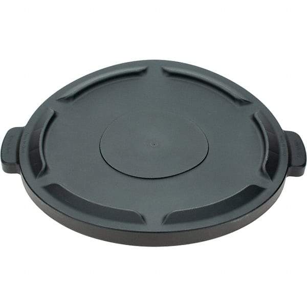 O-Cedar - Round Lid for Use with 44 Gal Round Trash Cans - Black, Plastic, For O-Cedar 6844 - Exact Tool & Supply