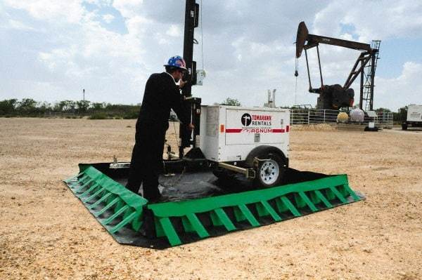 UltraTech - 1,077 Gal Copolymer 2000 Ultra-Spill Berm - 1' High x 10' Wide x 10" Long - Exact Tool & Supply
