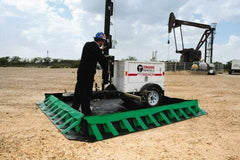 UltraTech - 2,244 Gal Copolymer 2000 Ultra-Spill Berm - 1' High x 10' Wide x 30" Long - Exact Tool & Supply