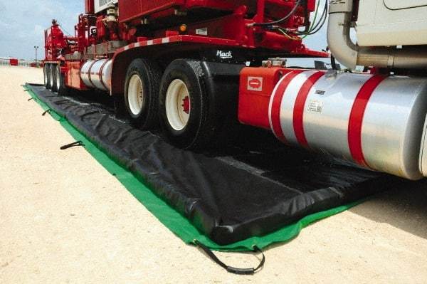 UltraTech - 1,870 Gal PVC Ultra-Spill Berm - 4" High x 15' Wide x 50" Long - Exact Tool & Supply