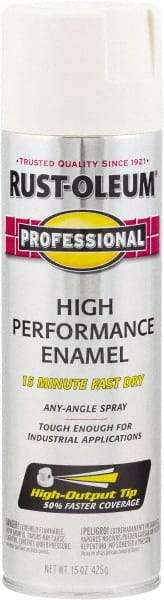 Rust-Oleum - Almond (Color), Gloss, Rust Proof Enamel Spray Paint - 14 Sq Ft per Can, 15 oz Container, Use on Multipurpose - Exact Tool & Supply