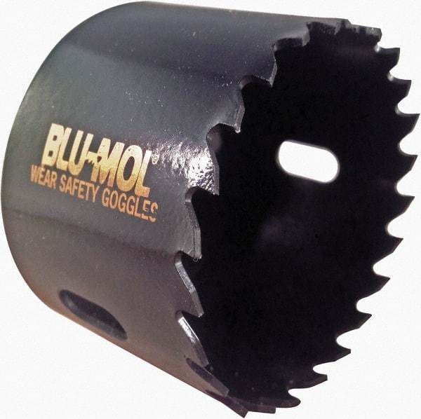 Disston - 4-1/2" Diam, 1-1/2" Cutting Depth, Hole Saw - Carbide-Tipped Saw, Toothed Edge - Exact Tool & Supply