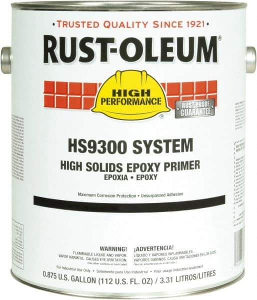 Rust-Oleum - 1 Gal Red Epoxy Primer - 275 to 475 Sq Ft Coverage, 415 gL Content, Quick Drying, Interior/Exterior - Exact Tool & Supply