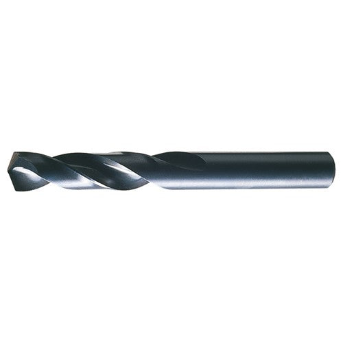 10.20mm RHS / RHC HSS 135 Degree Split Point Heavy Duty Screw Machine Length Drill - Steam Oxide - Exact Tool & Supply