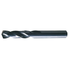 10.20mm RHS / RHC HSS 135 Degree Split Point Heavy Duty Screw Machine Length Drill - Steam Oxide - Exact Tool & Supply