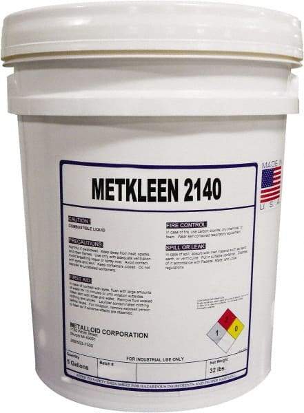 Metalloid - 5 Gal Pail Industrial Cleaner - Use on All Types of Flooring - Exact Tool & Supply