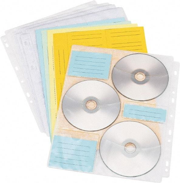 innovera - 10 Piece Clear Double Sided Refill Sheet - 11-7/8" High x 11-1/2" Wide - Exact Tool & Supply