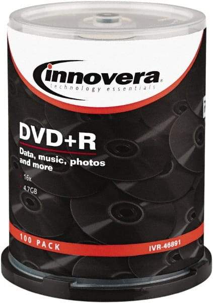 innovera - DVD+R Discs - Use with CD, DVD Drives - Exact Tool & Supply