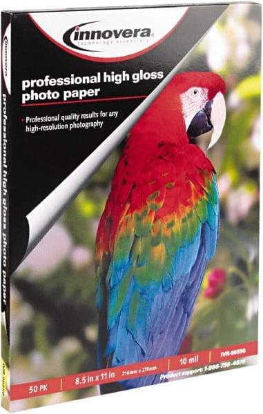 innovera - White Photo Paper - Exact Tool & Supply