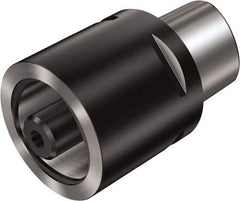 Sandvik Coromant - C3 System Size, Modular Tool Holding System Adapter - 35mm Projection, 32mm Body Diam, 2-1/8" OAL, Through Coolant - Exact Tool & Supply