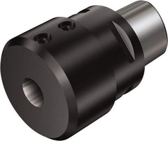 Sandvik Coromant - 1" Bore Diam, 40mm Body Diam x 91mm Body Length, Boring Bar Holder & Adapter - 3.71" Screw Thread Lock, 91mm Bore Depth, Internal Coolant - Exact Tool & Supply