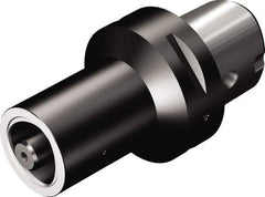 Sandvik Coromant - C10;C8 System Size, Modular Tool Holding System Adapter - 3-15/16" Projection, 80mm Body Diam, 160mm OAL, Through Coolant - Exact Tool & Supply