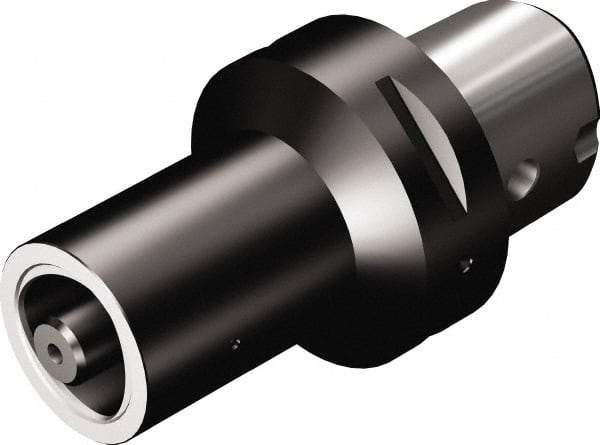 Sandvik Coromant - C10;C6 System Size, Modular Tool Holding System Adapter - 95mm Projection, 63mm Body Diam, 155mm OAL, Through Coolant - Exact Tool & Supply